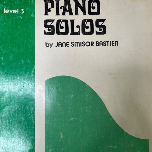 Piano Solos Sheet Music Level 3 Jane Smisor Bastien Library 1976 Vintage u - Picture 2 of 12